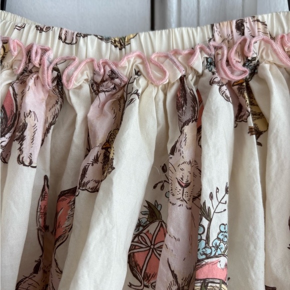 Pink Chicken Girls Gianna Skirt Bunny Friends Easter Size 14Y - Picture 6 of 12